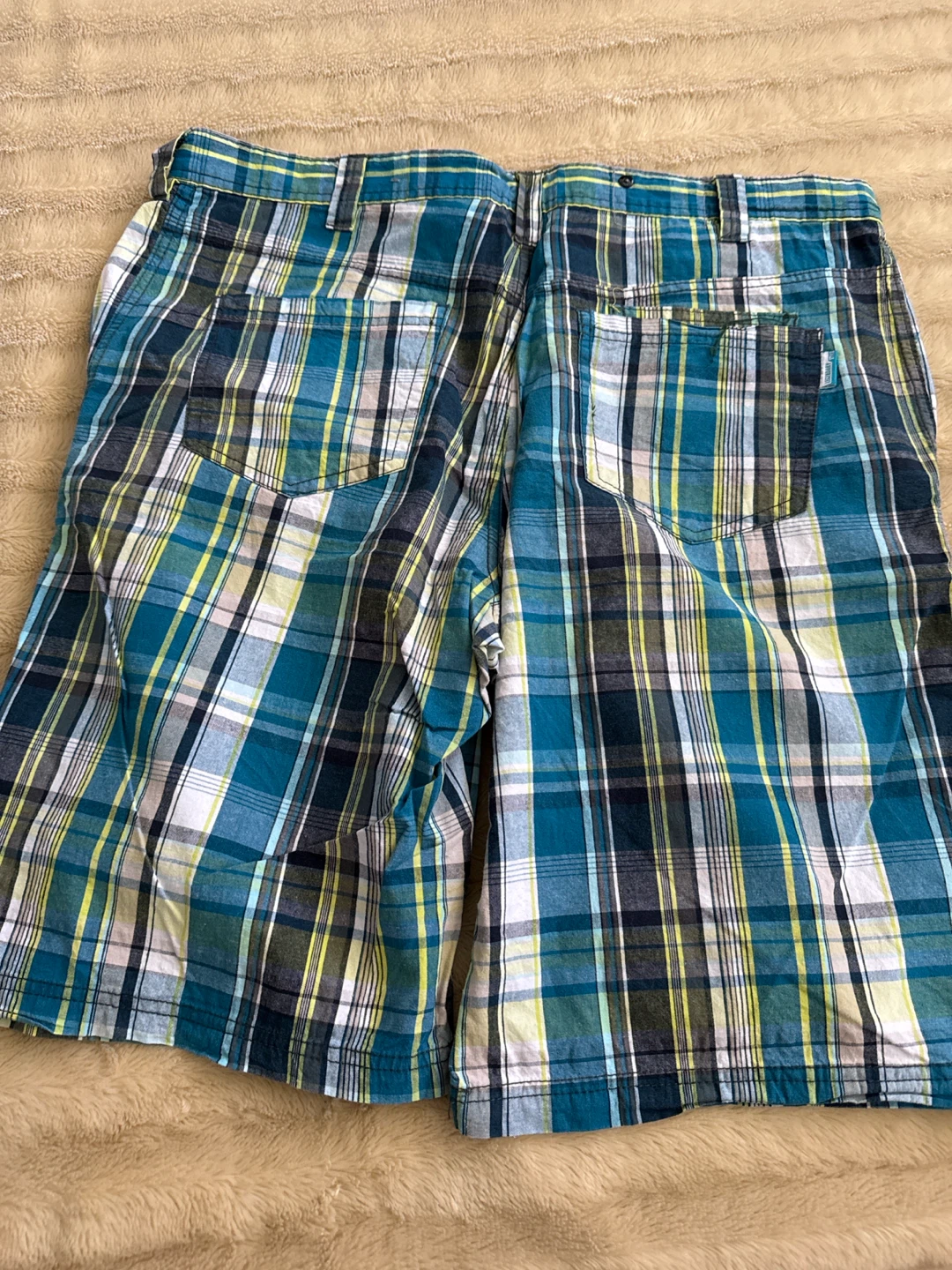 Burnside Plaid Shorts Size 34 - photo 2