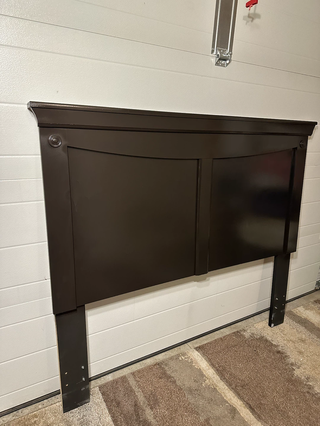 Walnut Black Queen Bed Set – Complete set - photo 5