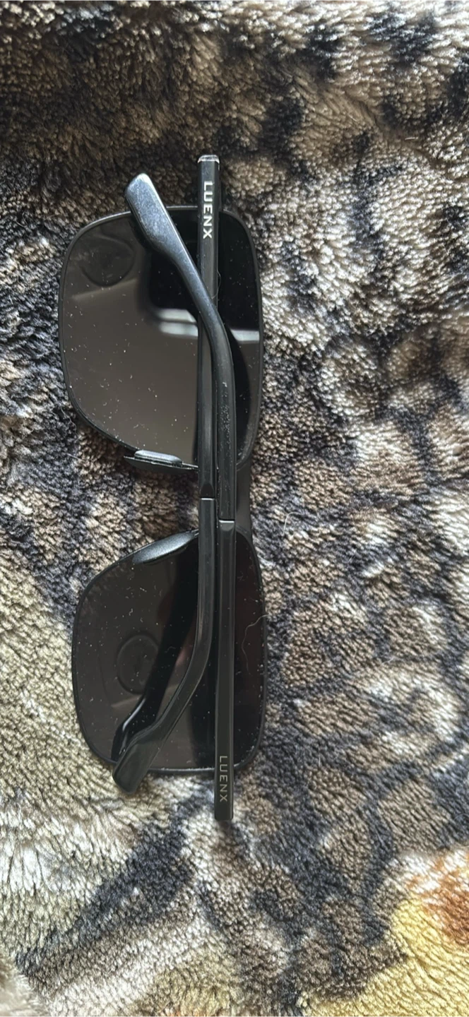 LUENX Black Sunglasses - photo 3