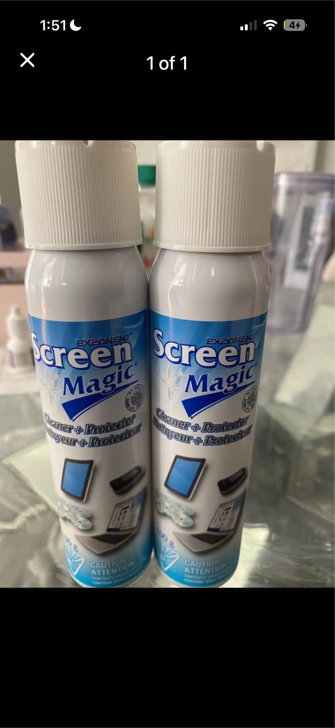 Exponent Screen Magic Cleaner + Protector (2 bottles)
