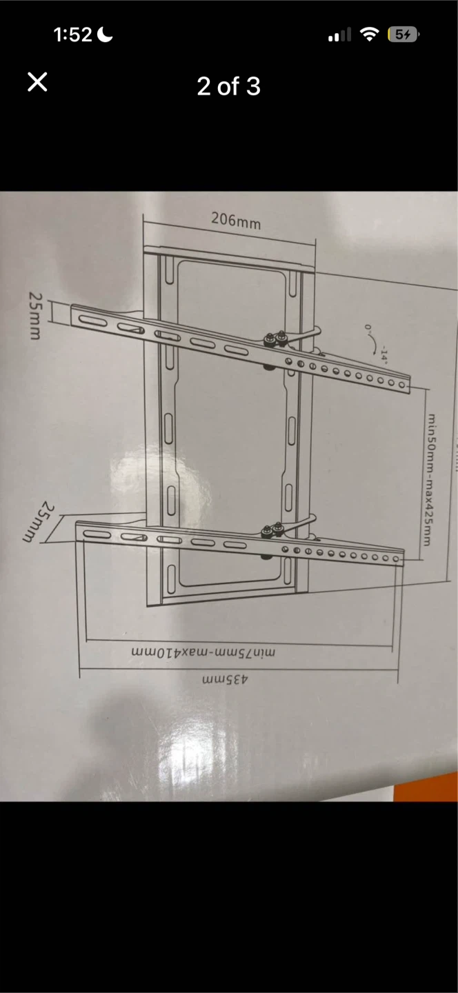 TV Wall Mount Bracket - photo 2
