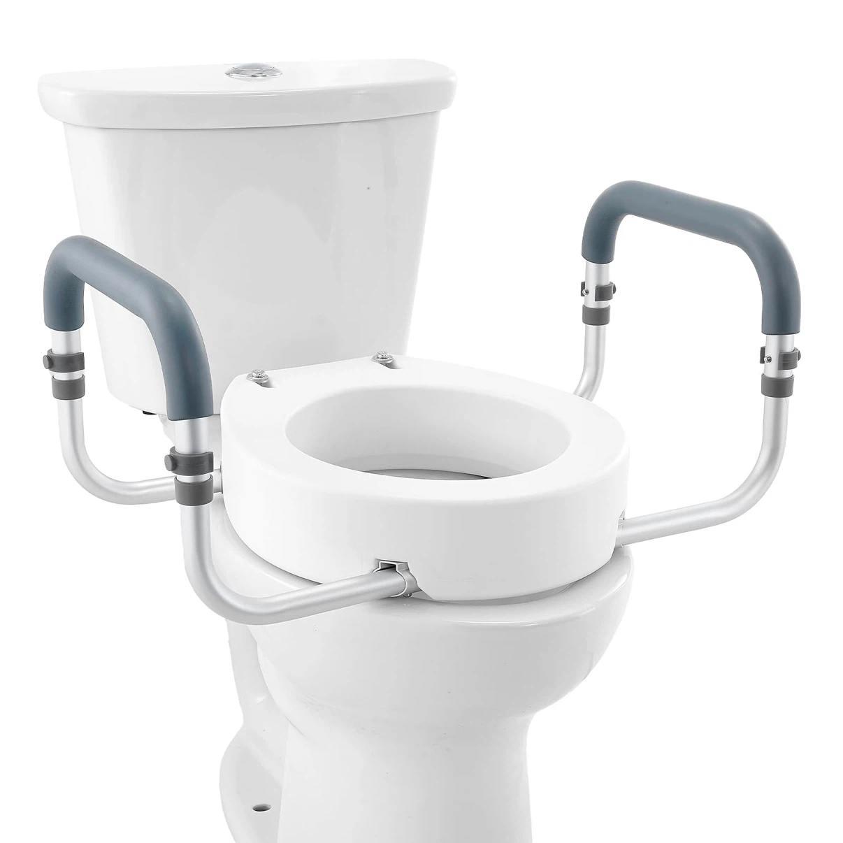 VEVOR Raised Toilet Seat, 3.5" Height Raised, 300 lbs Weight