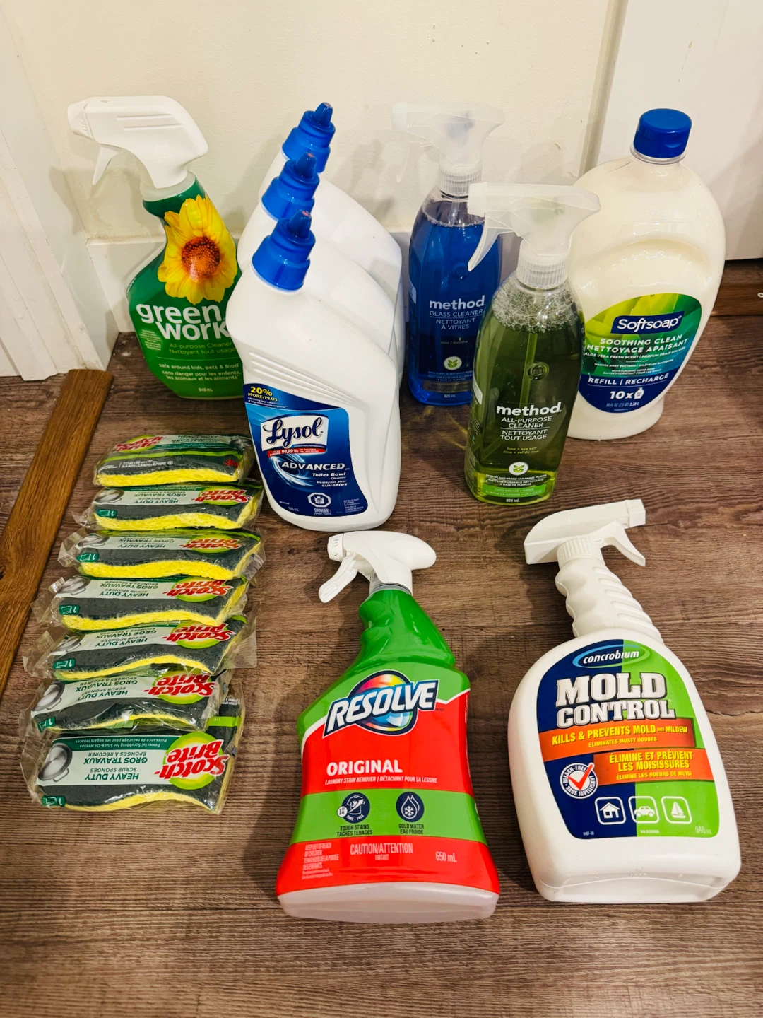Huge Household Cleaning Supplies Bundle -  Lot