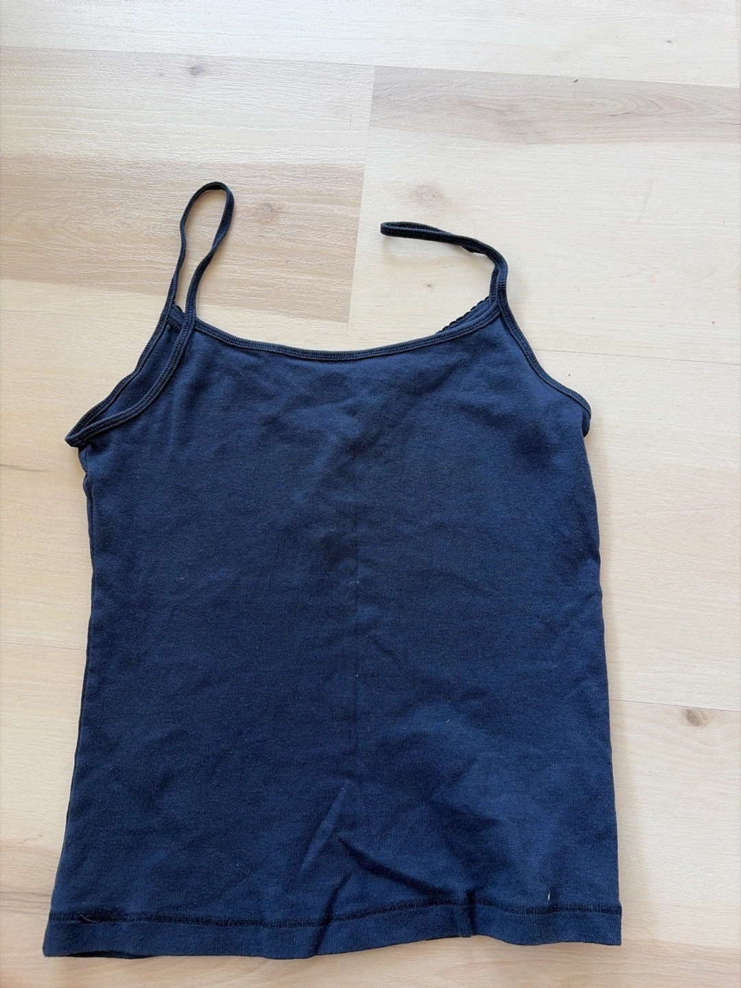 Brandy Melville Navy Blue Button Up Camisole Top - photo 3