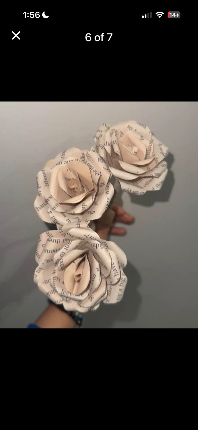 Handmade Paper Flowers - photo 3