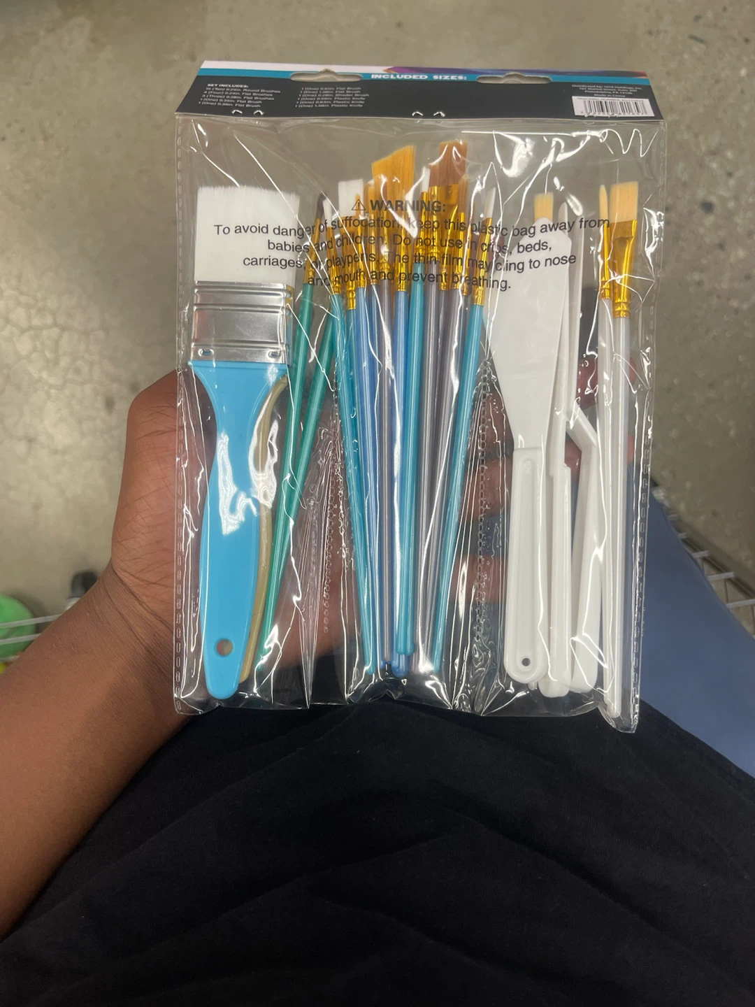 25 Piece Mixed Media Paint Brush Set