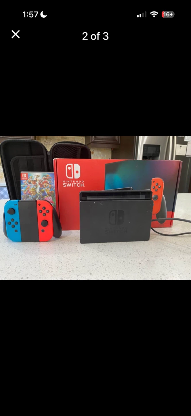 Nintendo Switch Console with Super Smash Bros. Ultimate - photo 2