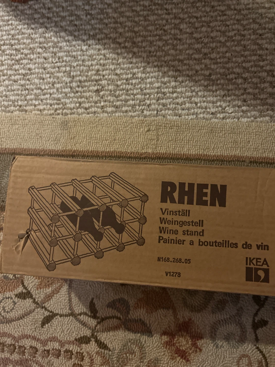 IKEA RHEN Wine Stand