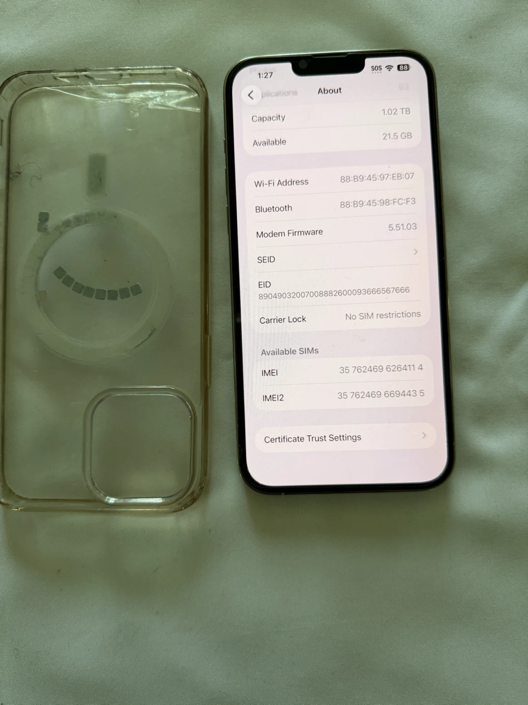 Apple iPhone 13 Pro Max with 1TB of internal storage. - photo 5