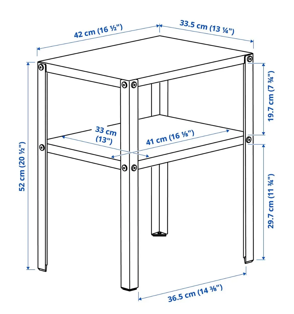 Nightstand IKEA Knarrevik - photo 2