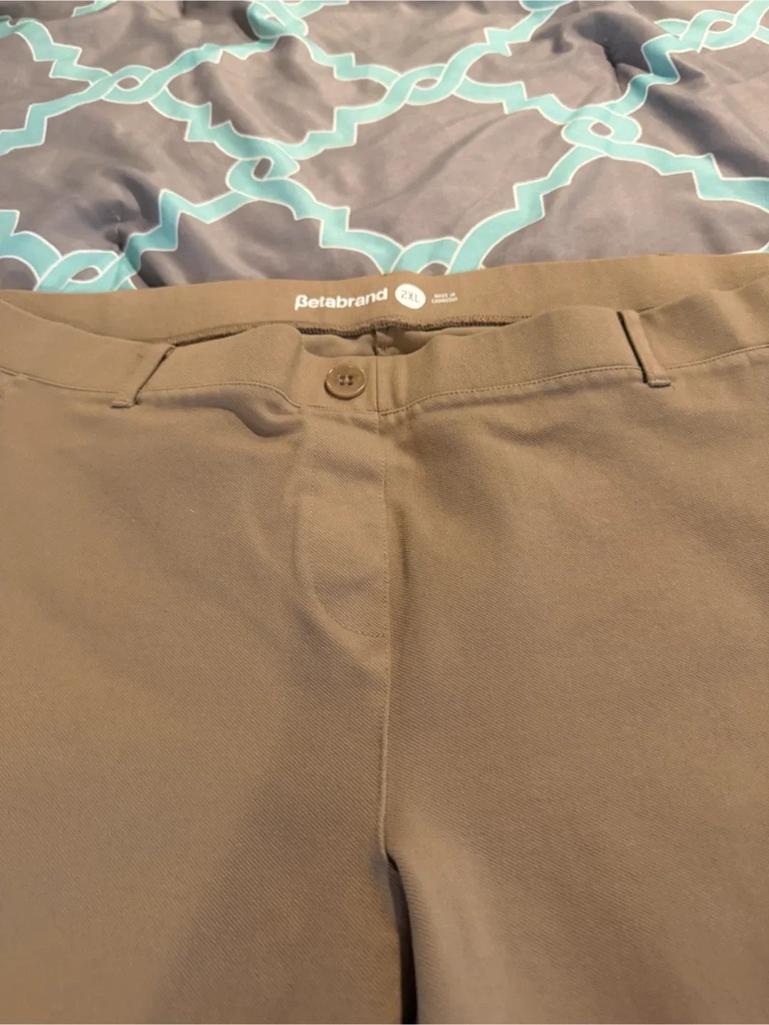 Betabrand Khakis Pants 2XL