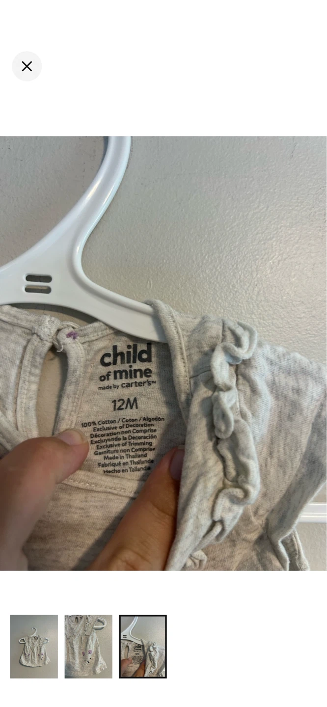 Child of Mine by Carter's Baby Dress - 12M - photo 3