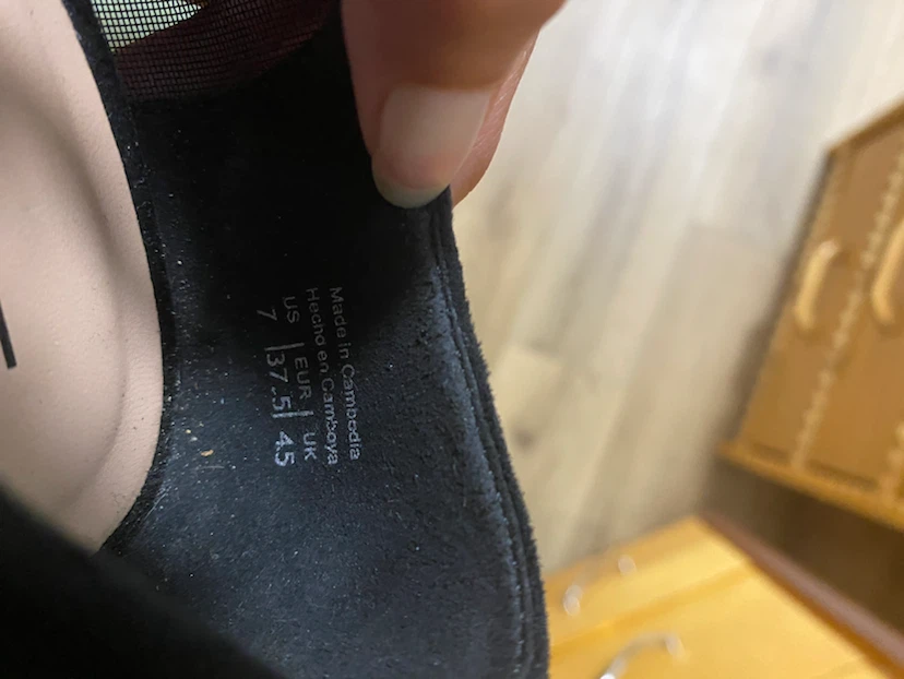 Black Call It Spring Heels Size 7 - photo 5