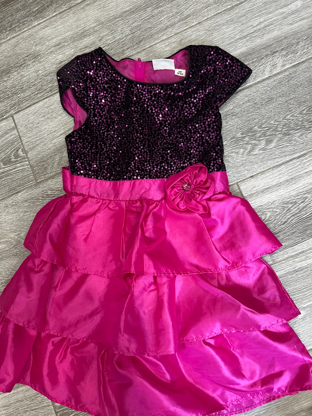 Girls Sparkly Sequin Dress