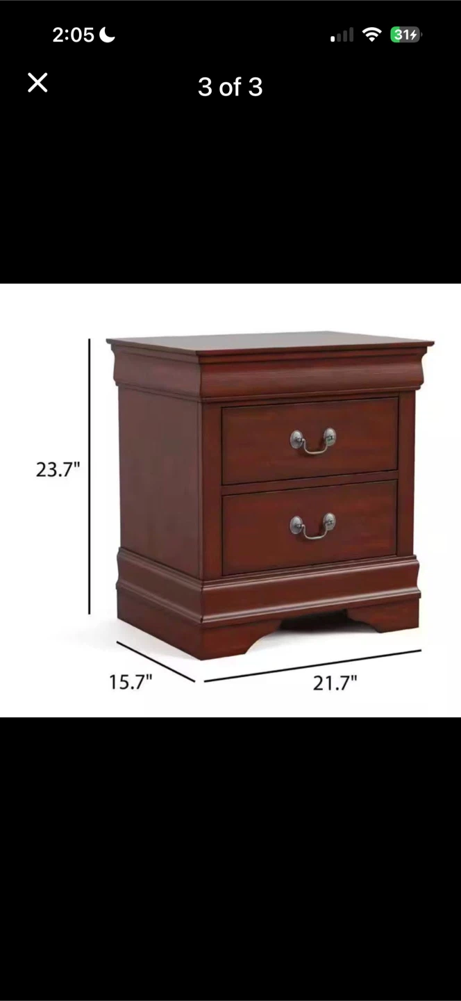 Wooden Sleigh Bed Frame - photo 3
