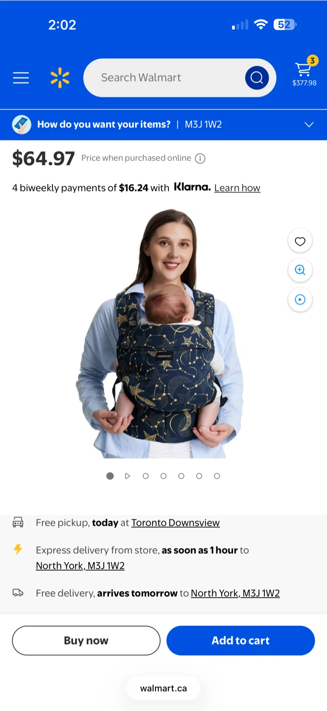 Baby carriers