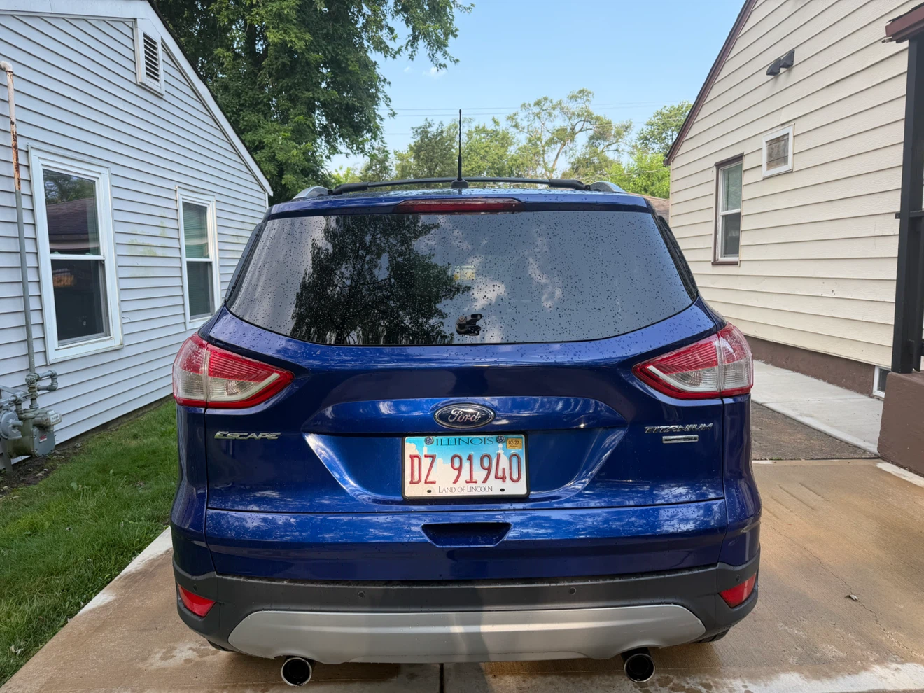 Blue Ford Escape Titanium 2016 - photo 3