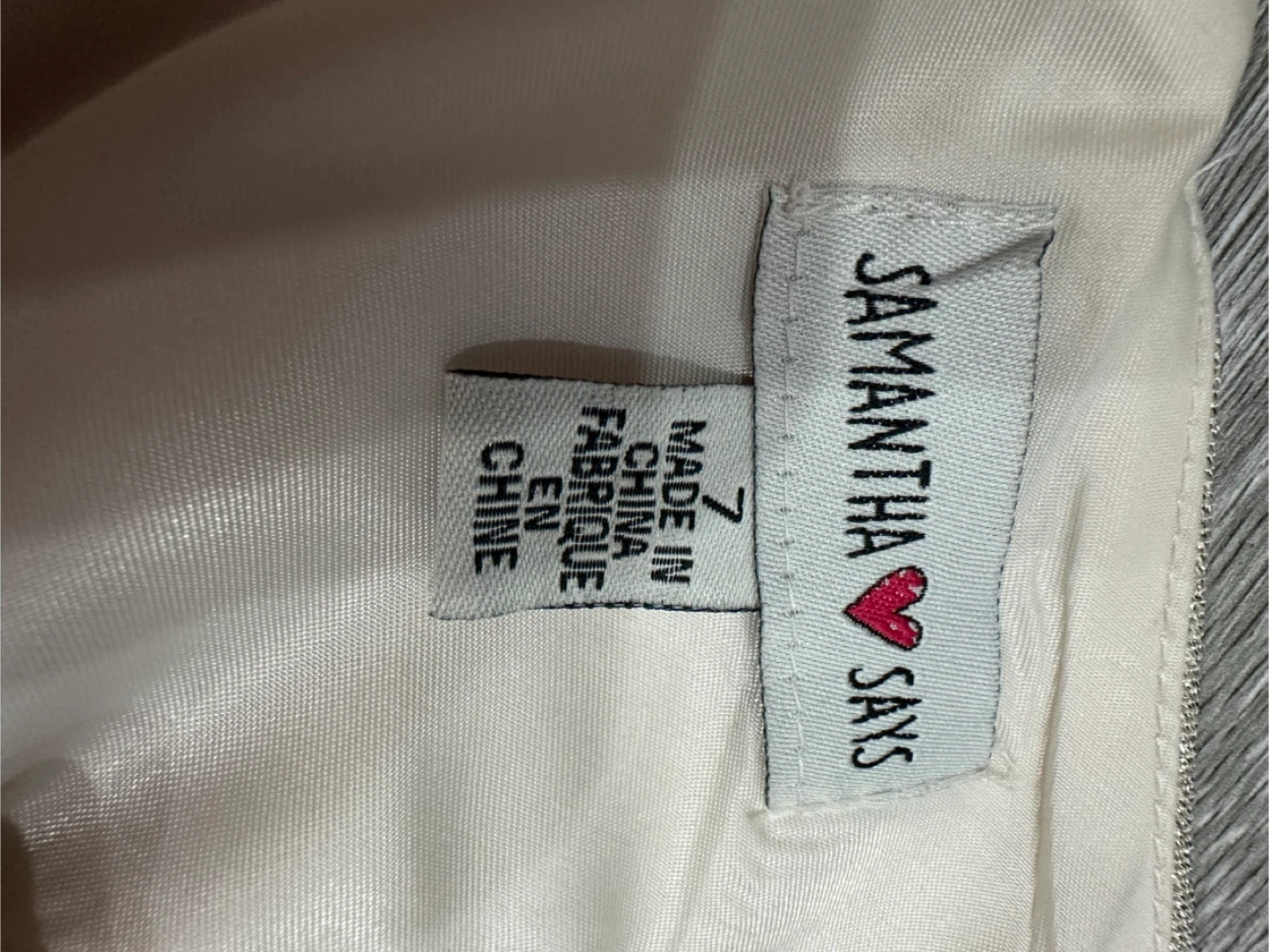 Samantha Says Girls Dress Size 7 - photo 3