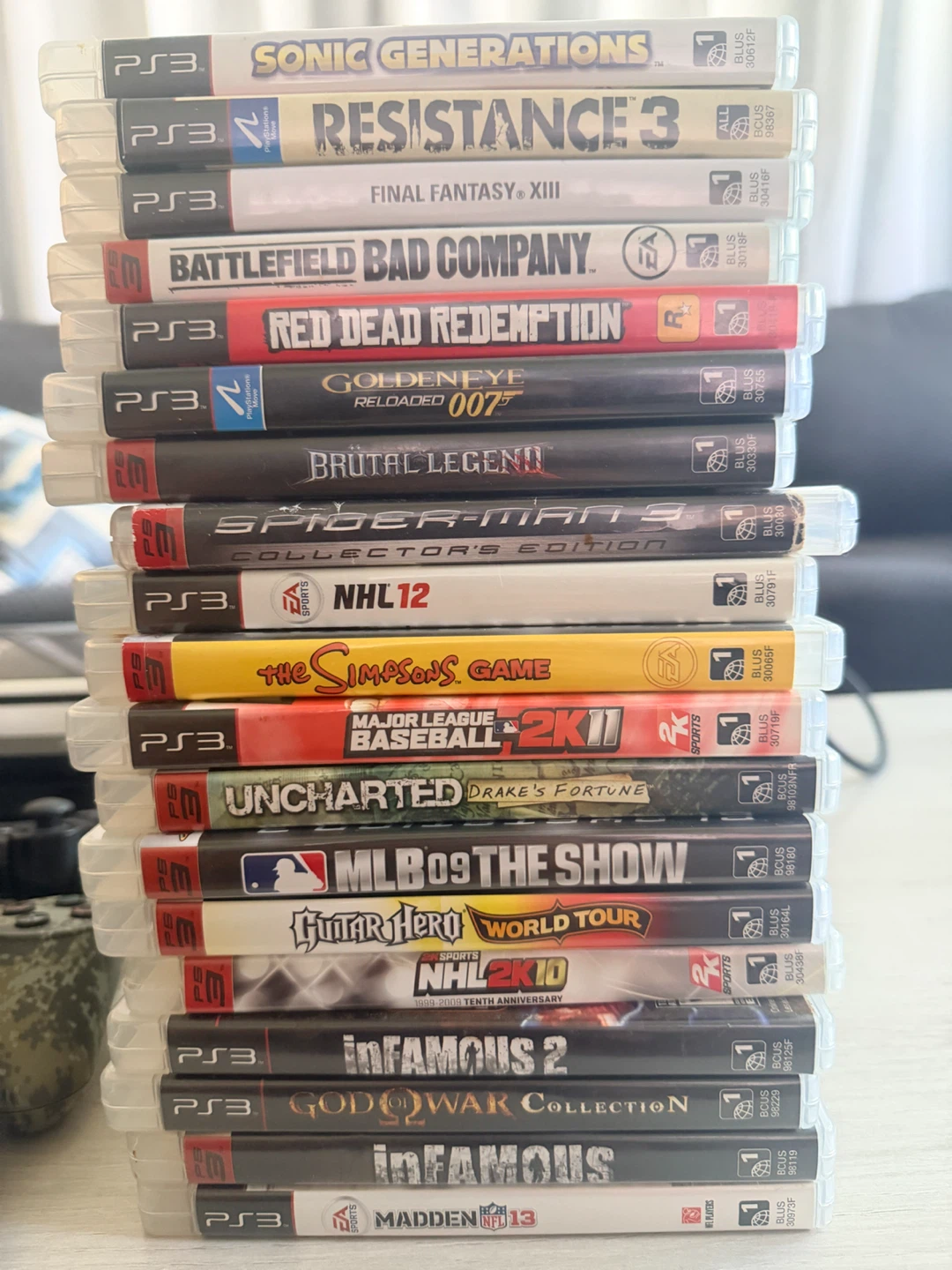 PlayStation 3 Console with 16 Games and 4 Controllers - photo 4