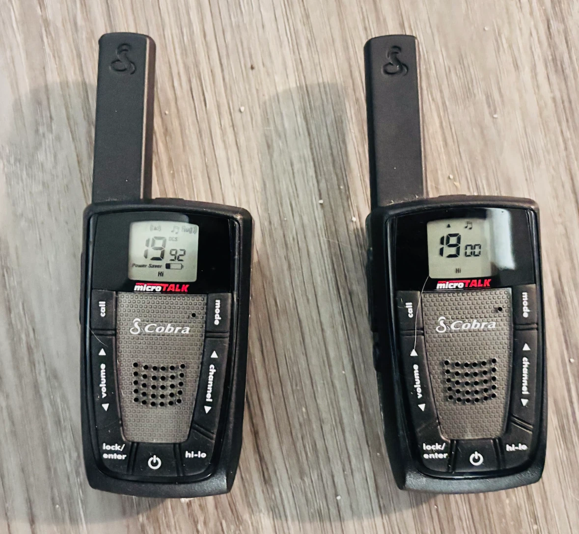 As Is - Cobra microTALK Walkie Talkies (2-Pack)