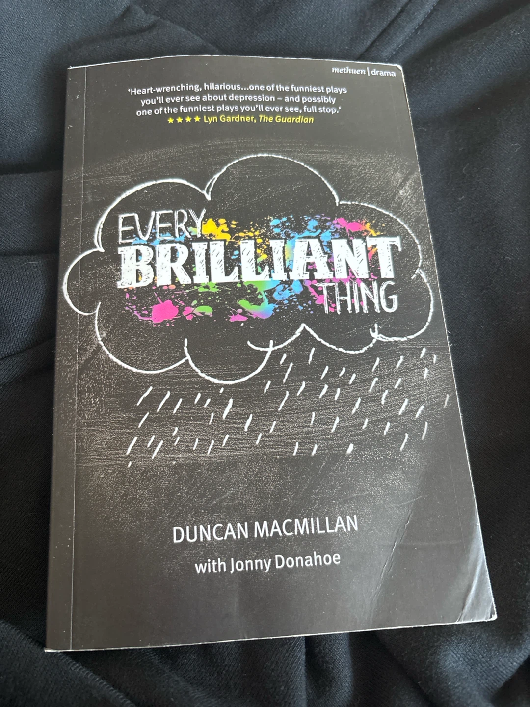Every Brilliant Thing Play by Duncan Macmillan