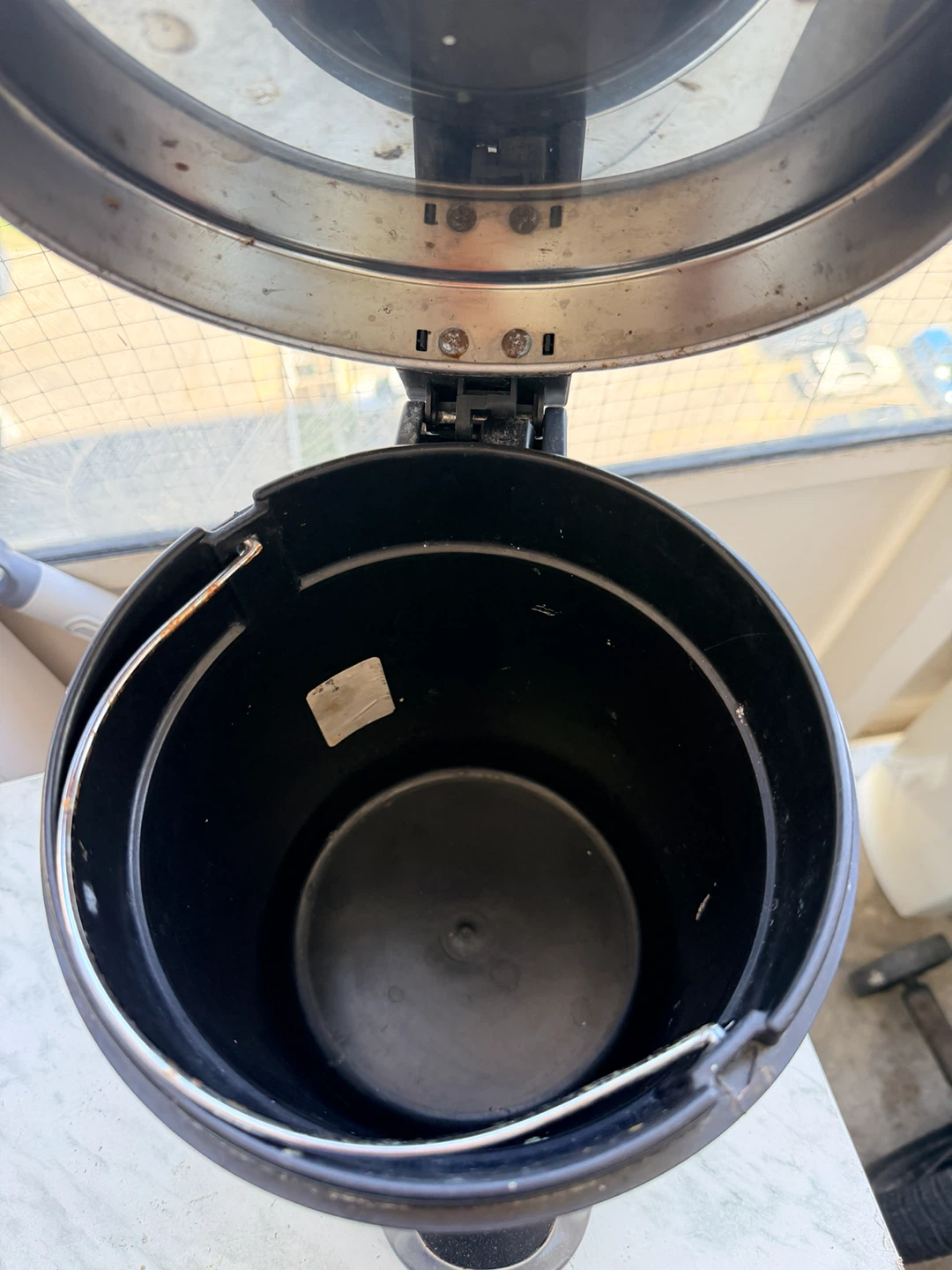 Stainless Steel Step Trash Can - photo 2