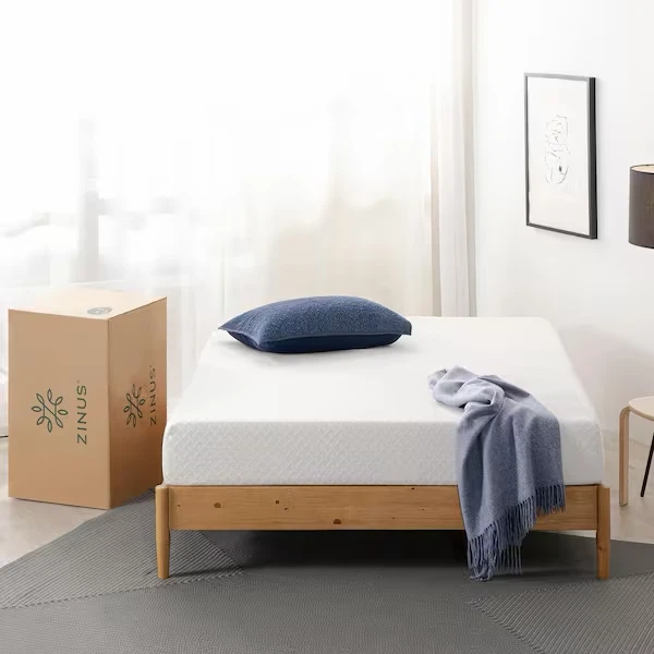 Queen Medium Green Tea Cool Mate 8 In. Mattress