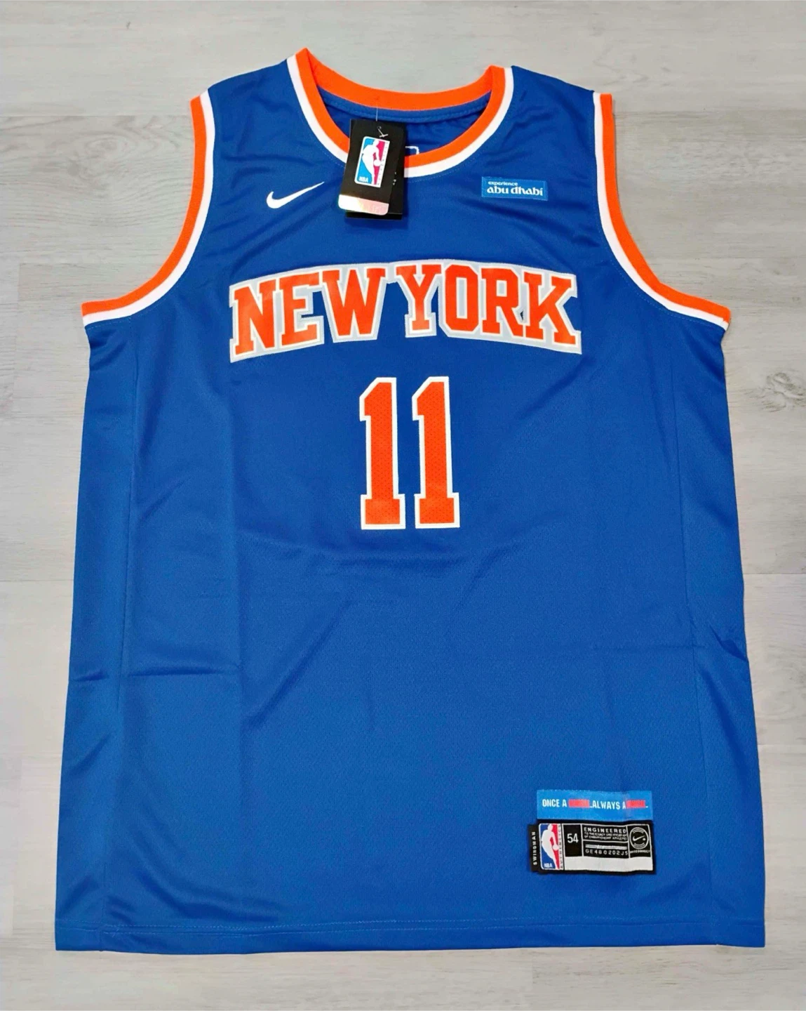 New York Knicks Brunson #11 Jersey Size 54