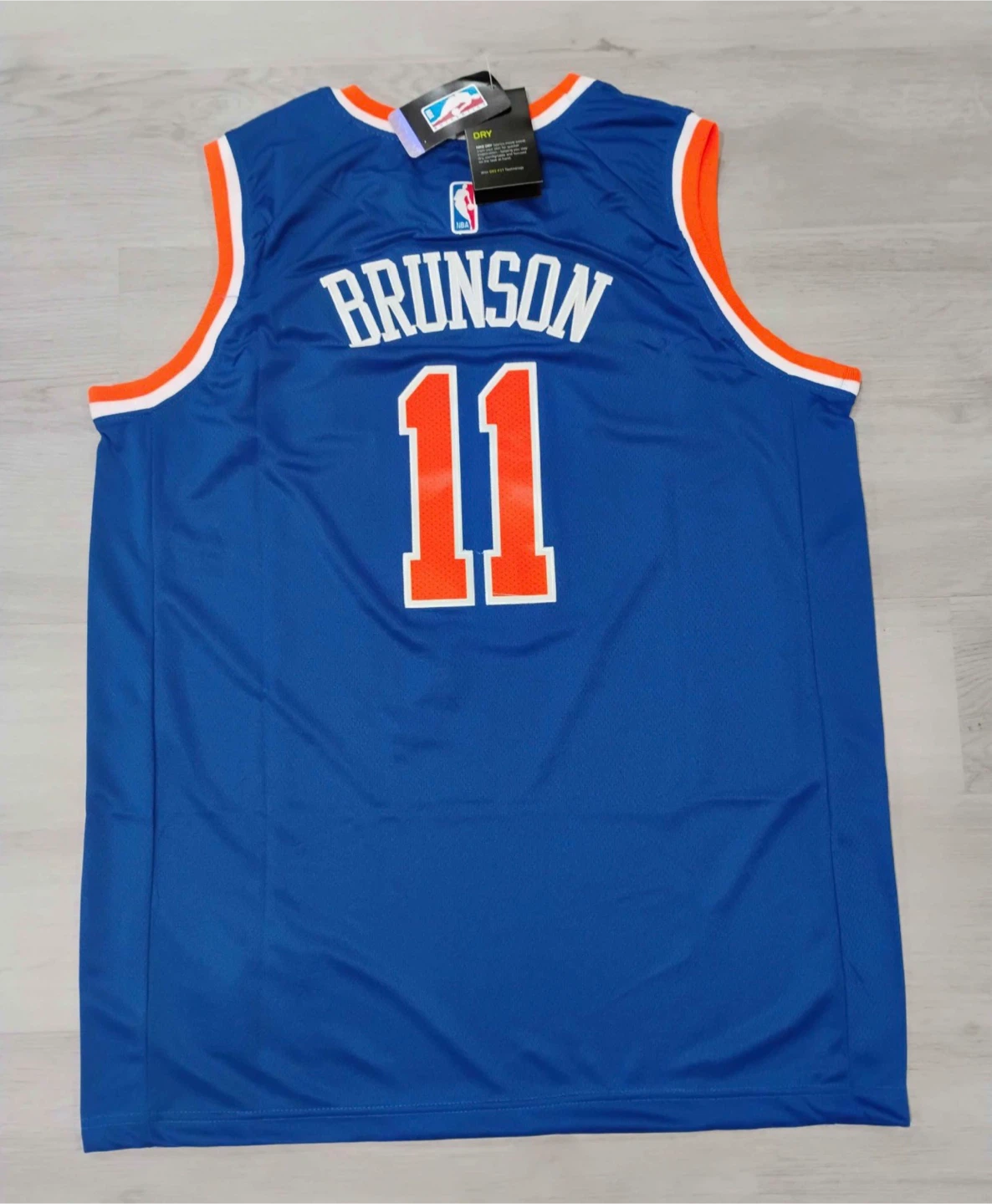 New York Knicks Brunson #11 Jersey Size 54 - photo 2