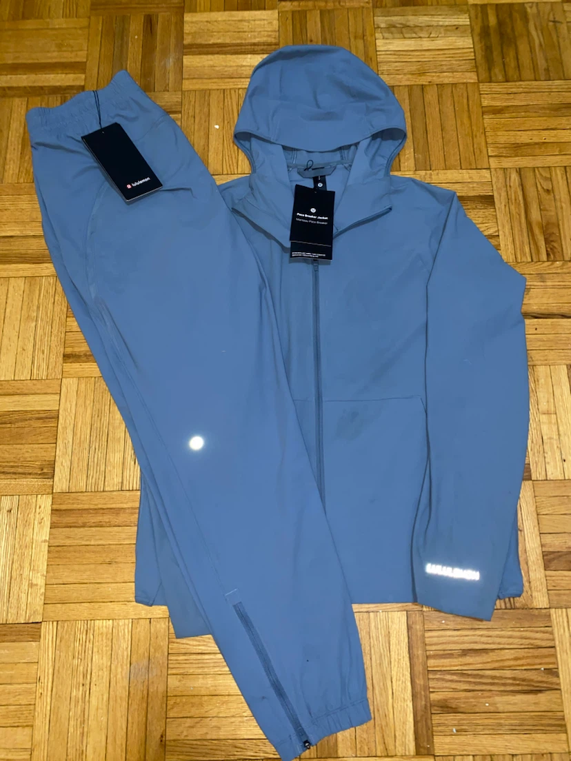 Lululemon Pace Breaker Jacket and Pants Set