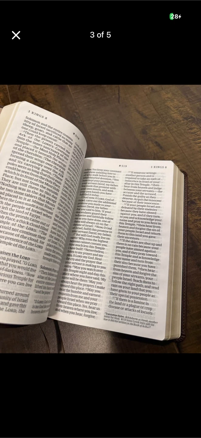 NLT Personal Size Giant Print Bible - Tyndale - photo 4