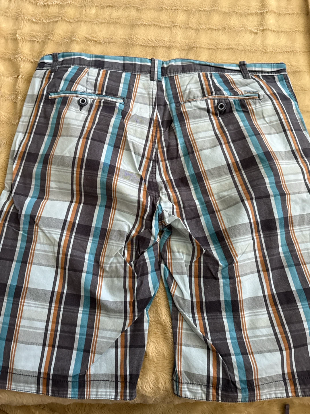 Point Zero Plaid Shorts Size 38 - photo 2