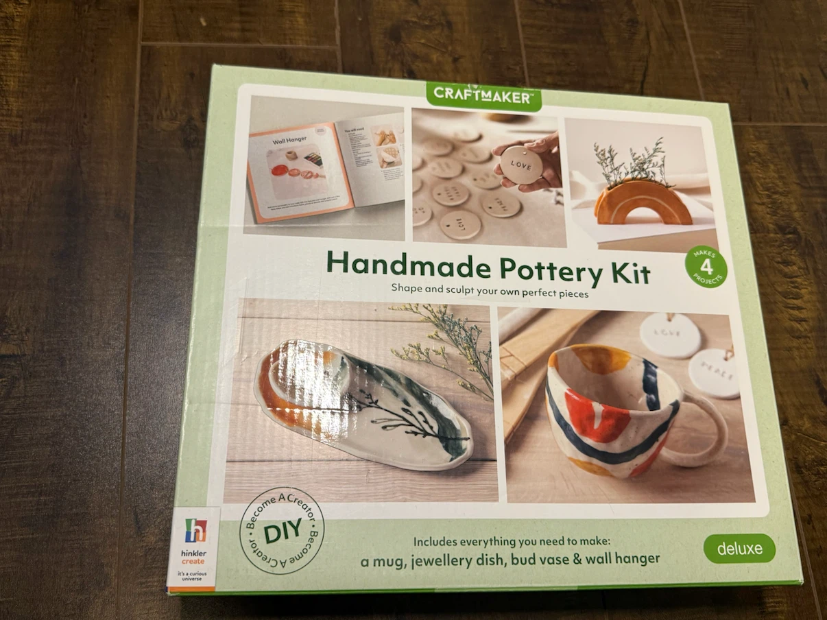 Craftmaker Handmade Pottery Kit Deluxe
