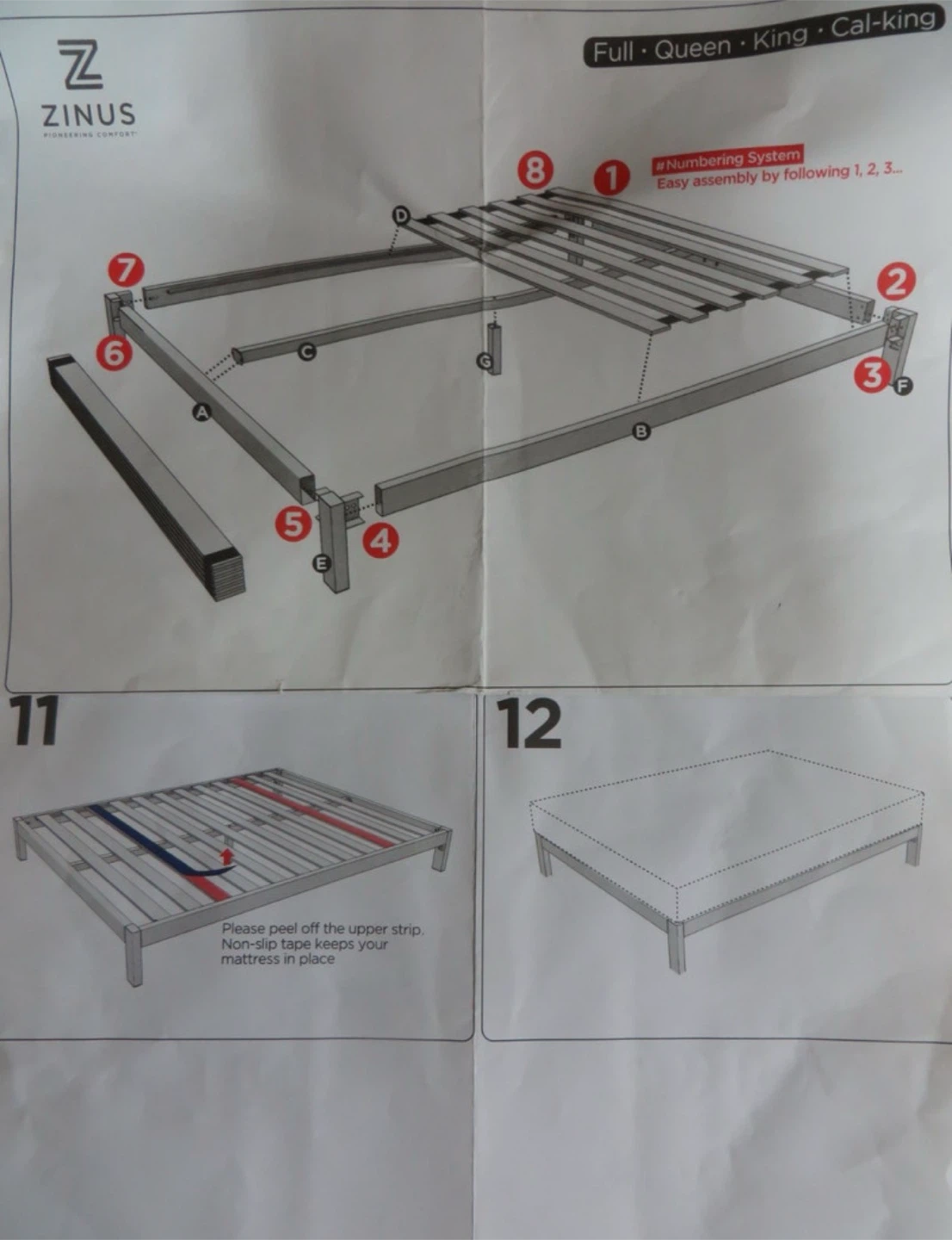 New Metal Full Size Bed Frame - photo 4