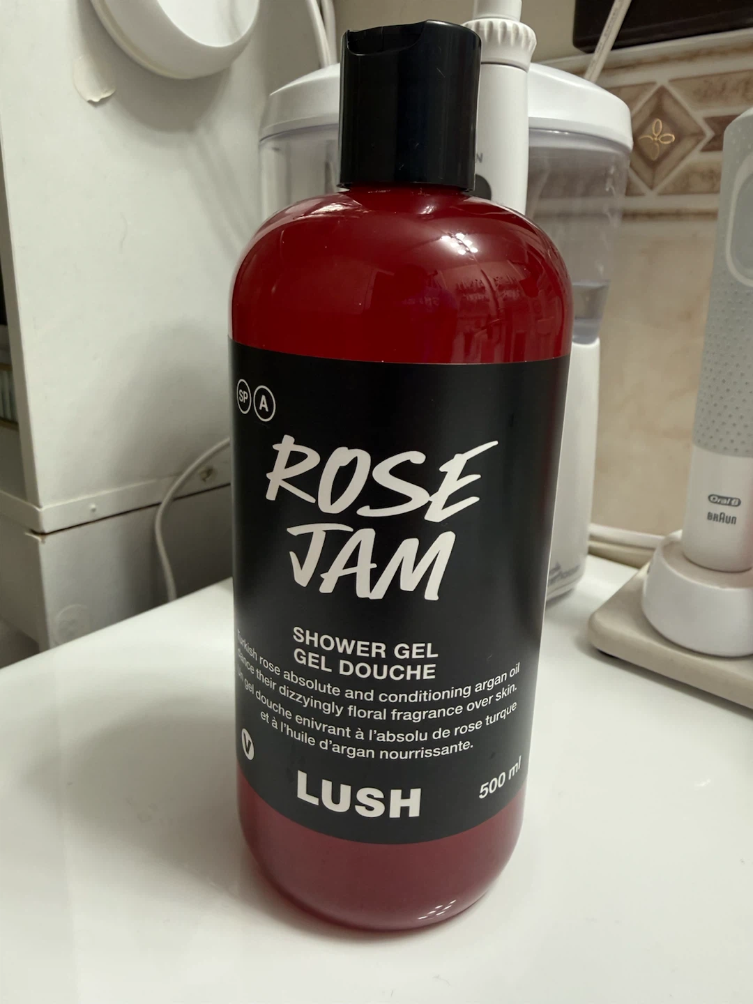 Brand New Lush Rose Jam Shower Gel