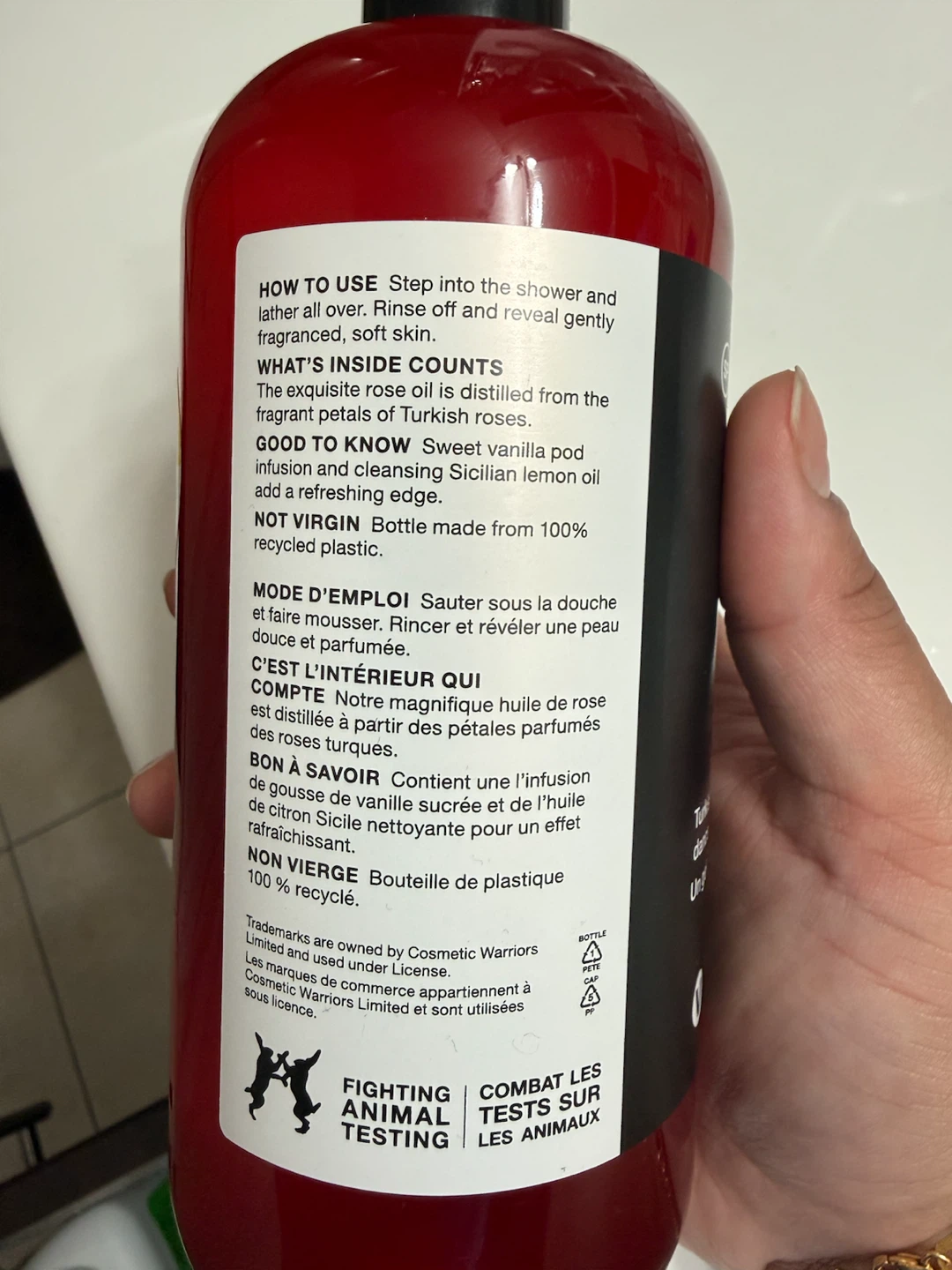 Brand New Lush Rose Jam Shower Gel - photo 2
