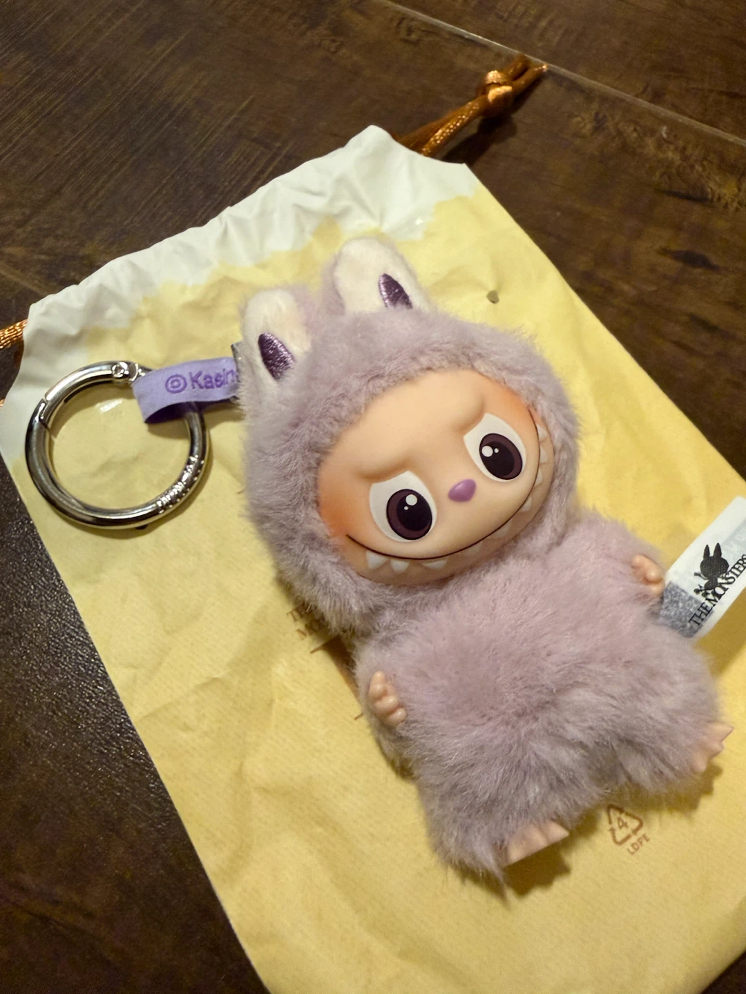 Labubu - The Monsters Plush Keychain