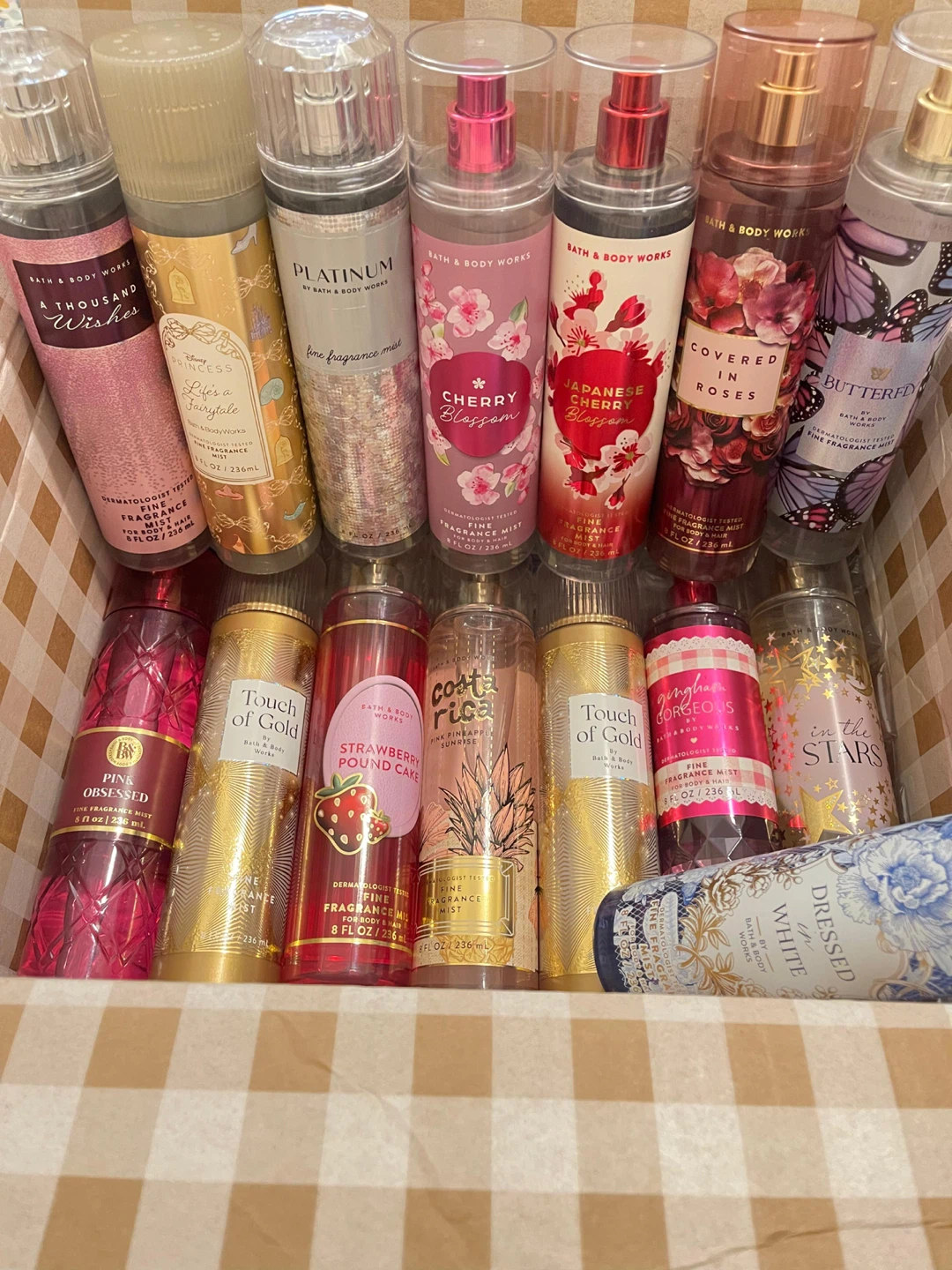 Bath & Body Works Fragrance Mists Lot
