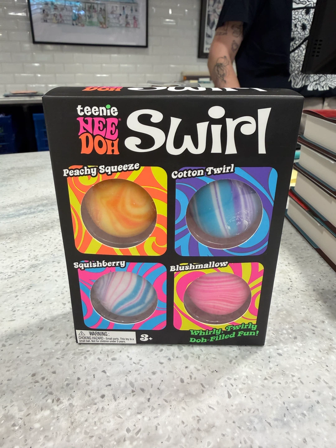 Teenie NeeDoh Swirl Ball Toy