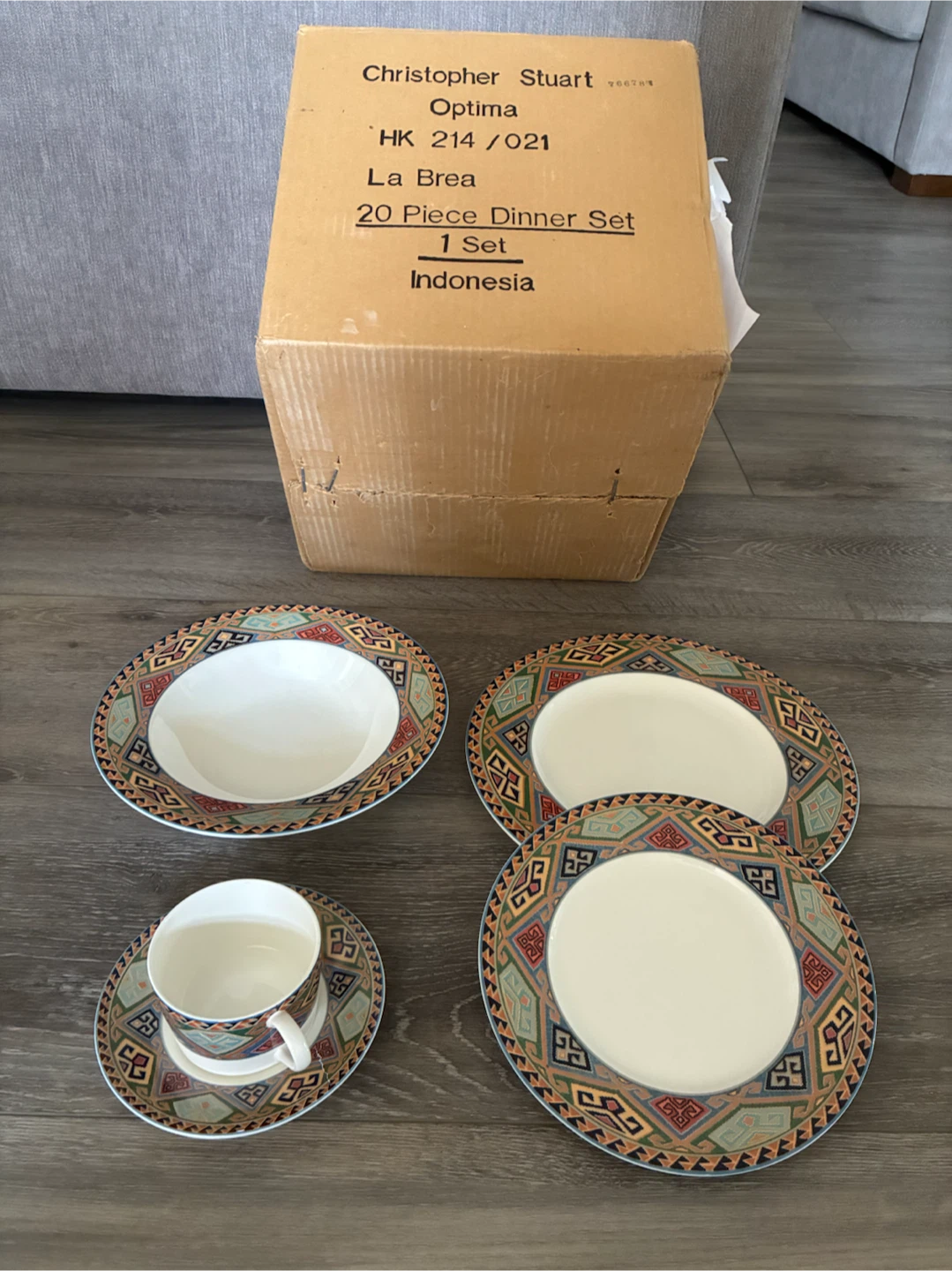 20 piece Dinner Set