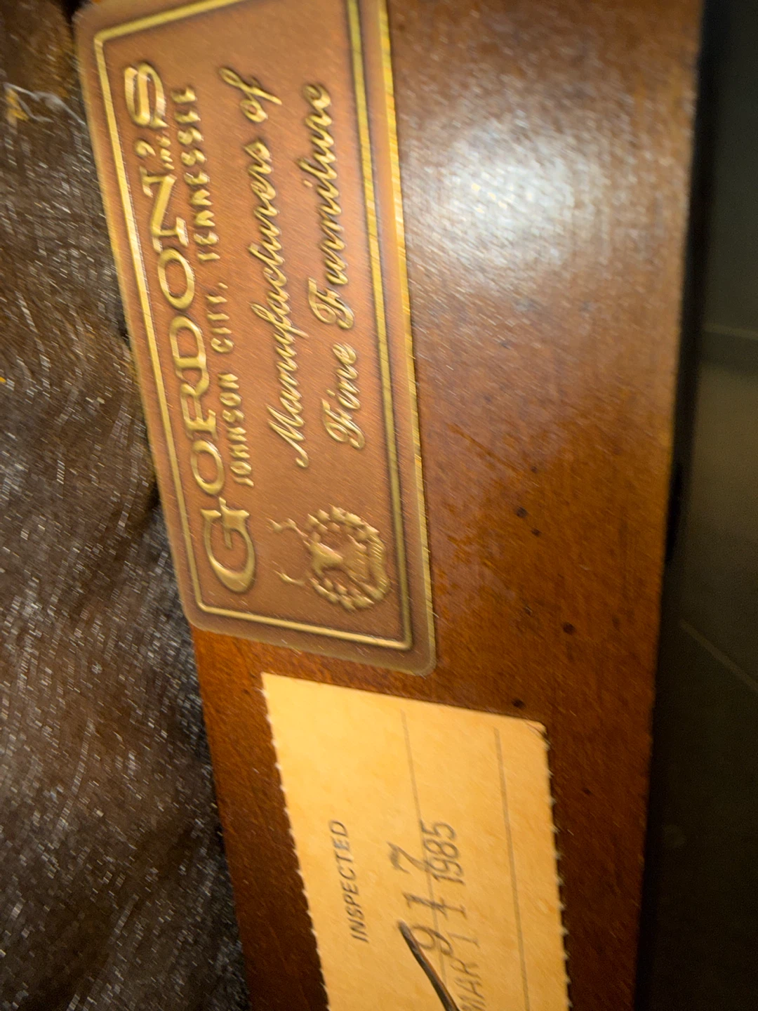 Gordon's Fine Furniture Footstool/Ottoman - photo 4