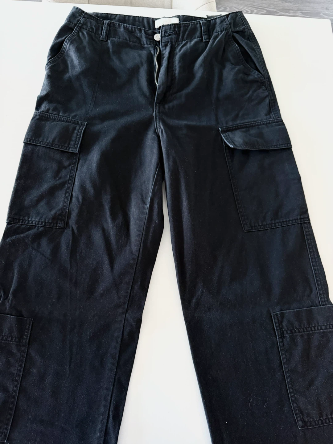 H&M Black Cargo Pants