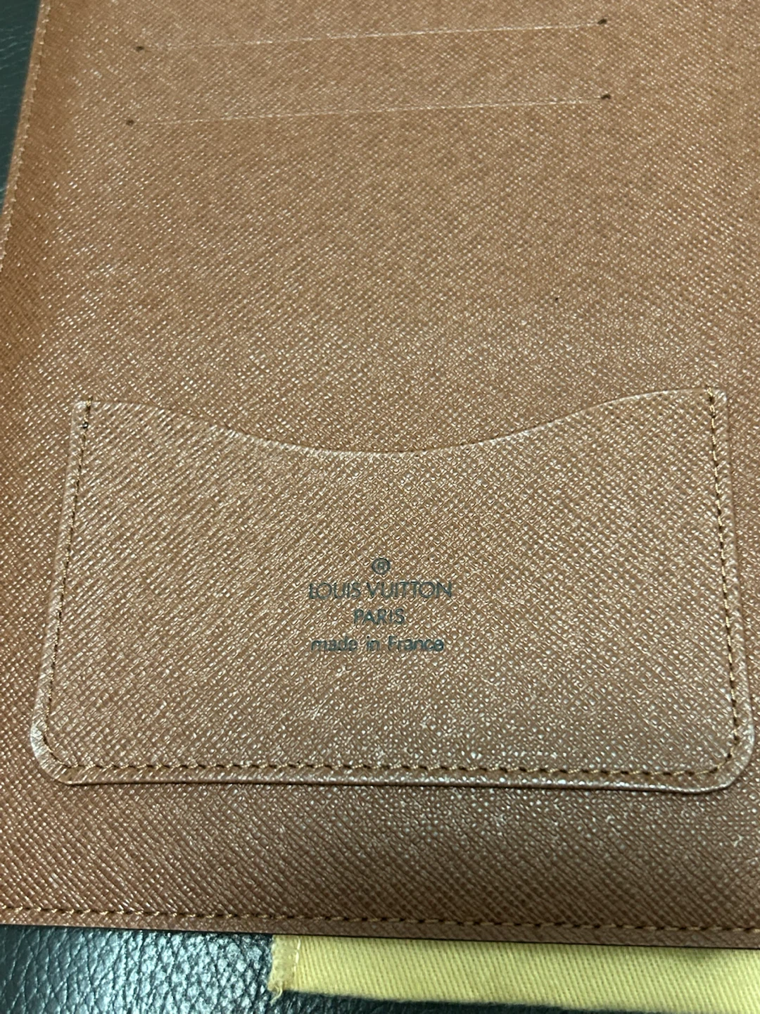 Authentic Louis Vuitton Monogram A4 Bloc Agenda/Notebook Cover - photo 5