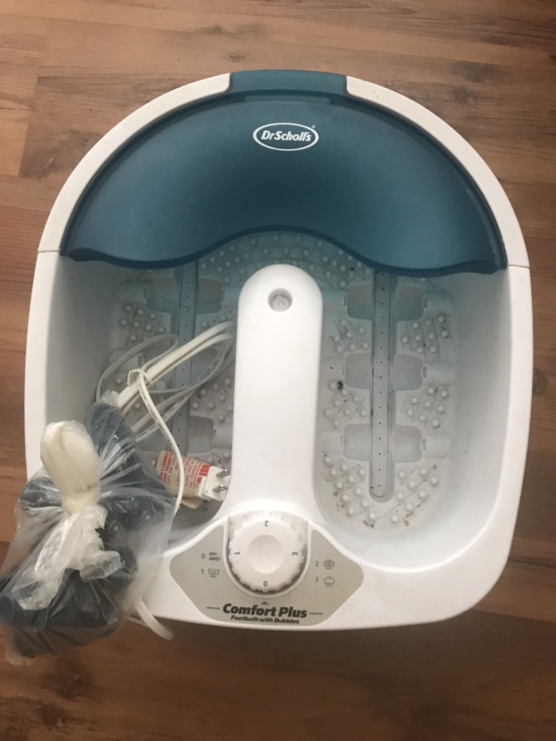 Dr. Scholl's Comfort Plus Footbath with Bubbles
