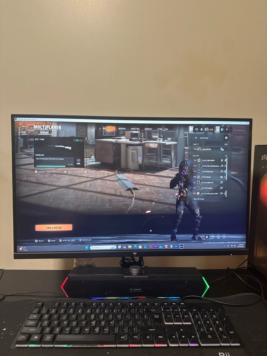 KTC gaming monitor