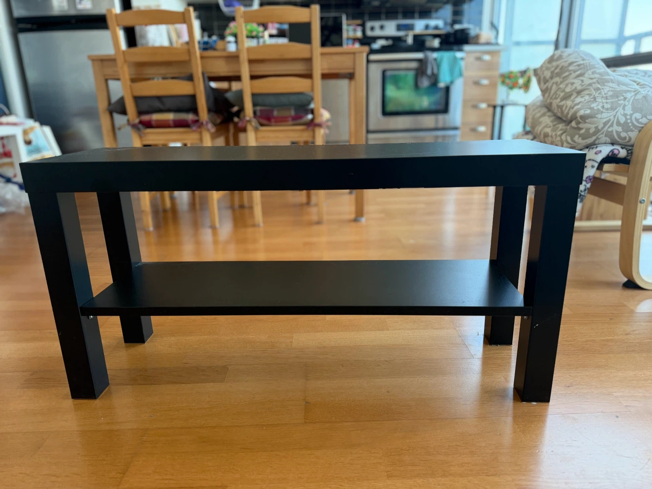 Black 2-Tier Coffee Table - photo 2