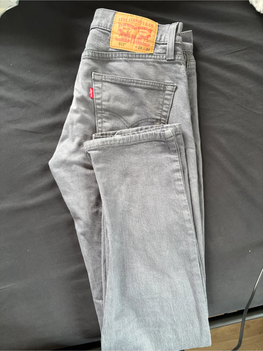 Men’s Levi's 511 Grey Jeans W28 L32 - photo 3
