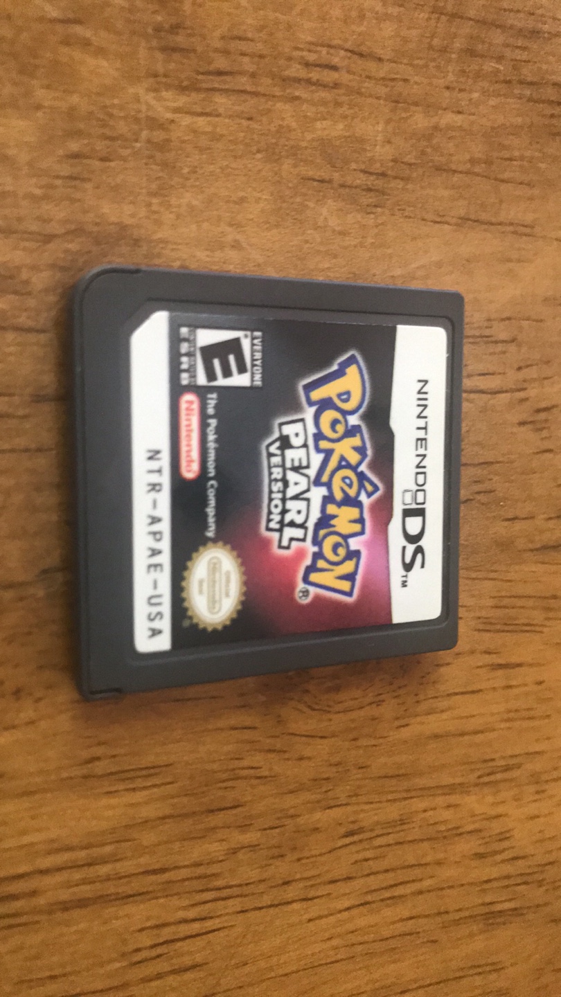 Pokemon Pearl Version Nintendo DS Game Cartridge