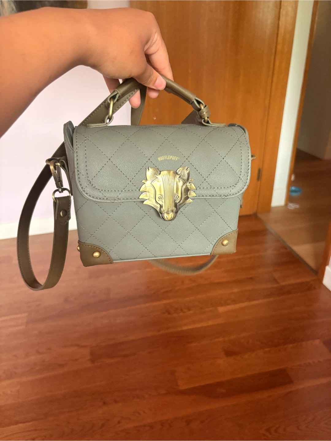 Harry Potter Hufflepuff Quilted Handbag