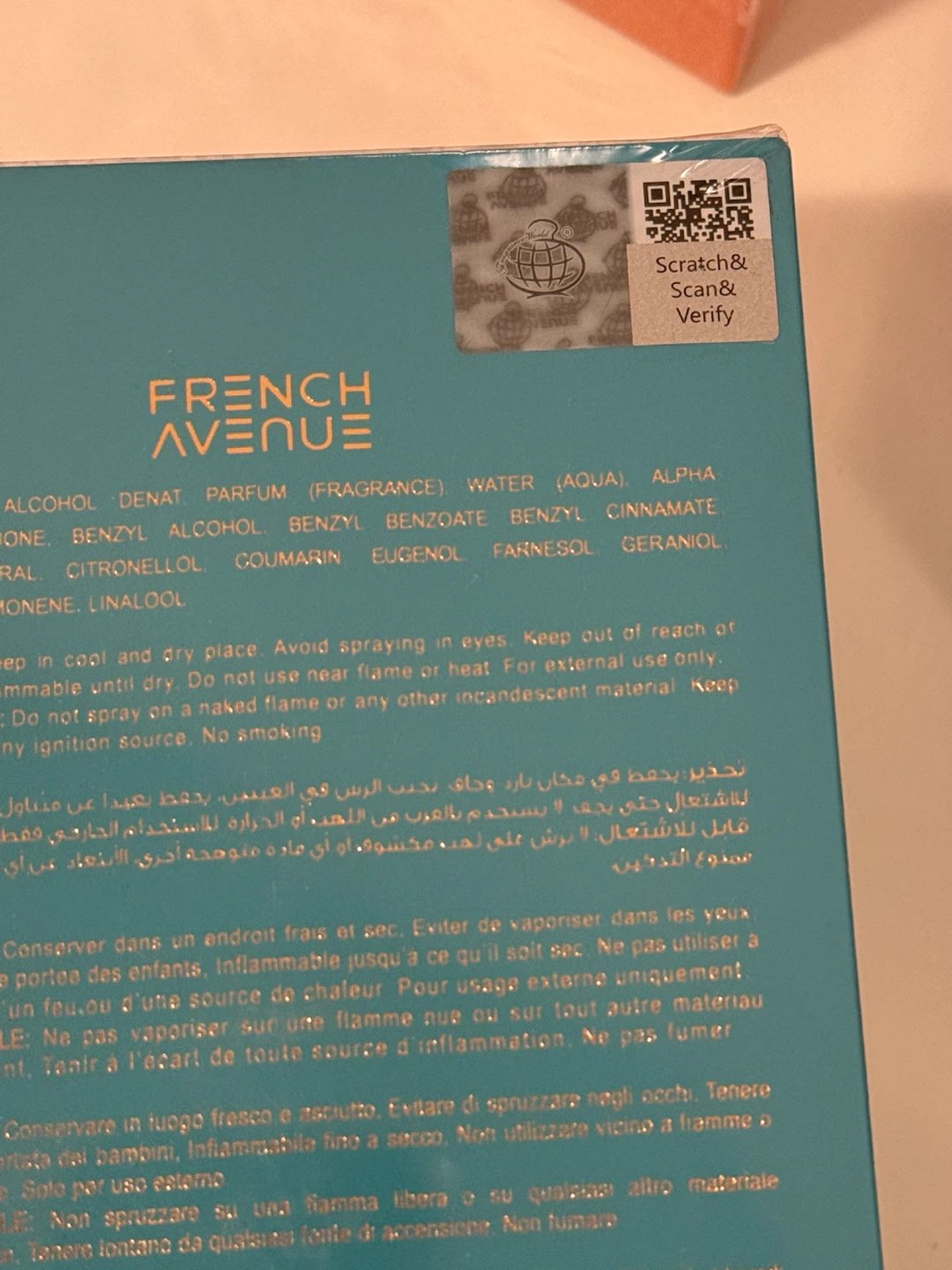 FRENCH AVENUE Vulcan FEU Eau de Parfum - photo 2
